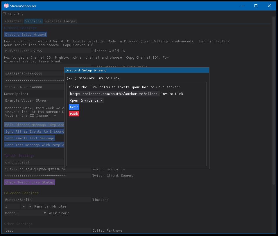 Discord Event Wizard